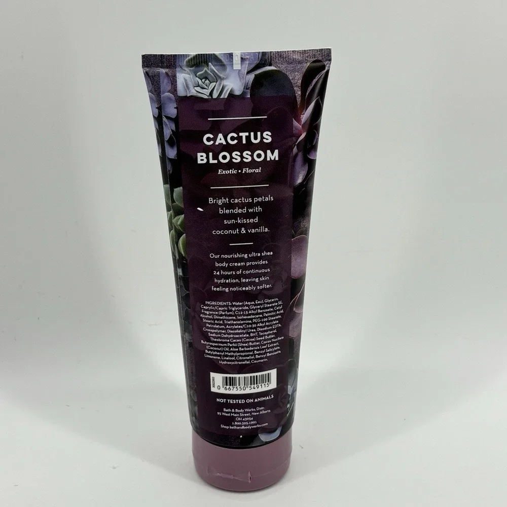 Bath‎ & Body Works Cactus Blossom Ultra Shea Body Cream 8 oz